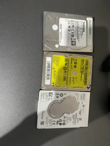 3x HD de 500gb (1.5tb)