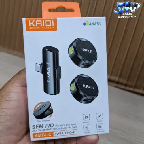 Microfone Lapela Duplo Profissional + Entrega Grátis
