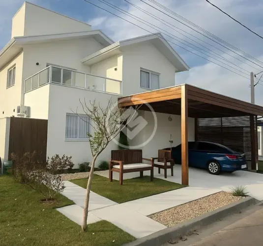 A inteligência da arquitetura, aliada ao luxo: Sobrado 4 dormitórios com automação e pisci