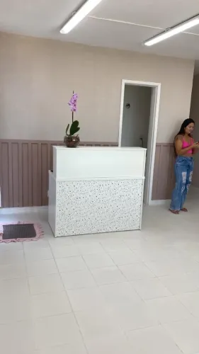 Balcão de recepção