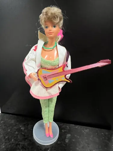 Barbie Estrela Diva Rockstar excelente anos 80