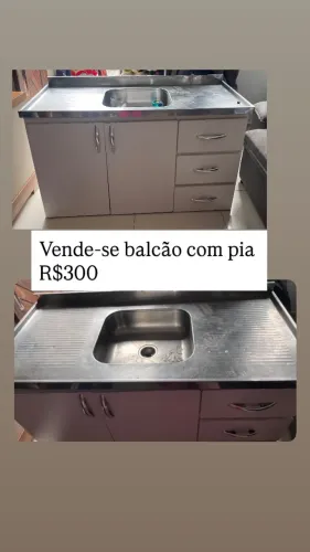 Balcão com pia