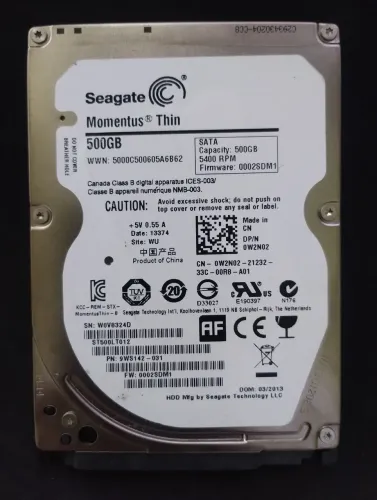 HD 500GB 2.5 (Notebook)