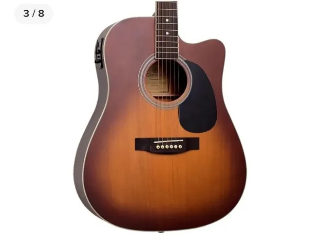 Violão Giannini GF-1D CEQ Honey Burts Elétrico