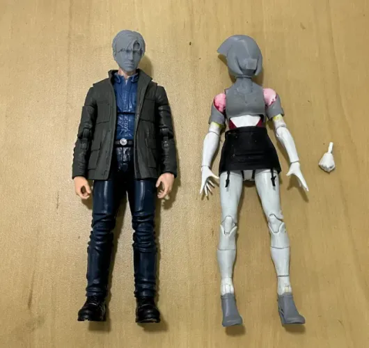 Action Figure para Customização Silent Hill 2 - James Suderland e Bubble Head Nurse