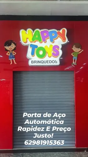 Porta de Aço Comercial Automática Sob Medida