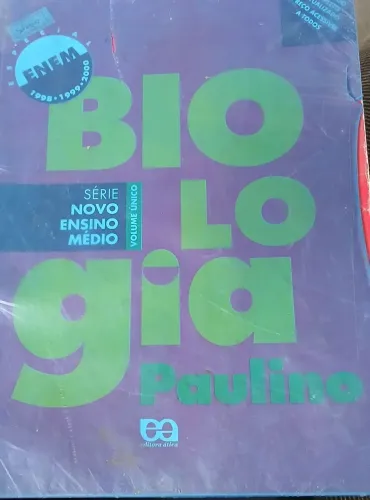 Livro de Biologia Paulino volume único ensino médio 