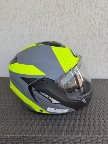 Capacete Airoh Rev Escamoteabel Robocop