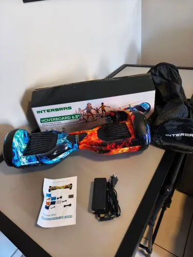 Hoverboard Interbras 6,5? Completo NOVO na caixa