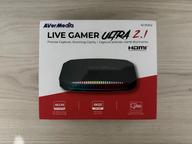 Placa de Captura Avermedia GC553G2 | Live Gamer Ultra 2.1 4K