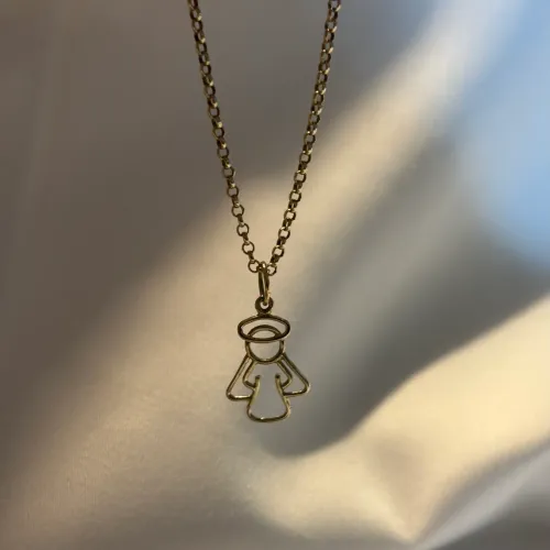 Pingente Anjo Ouro 18k