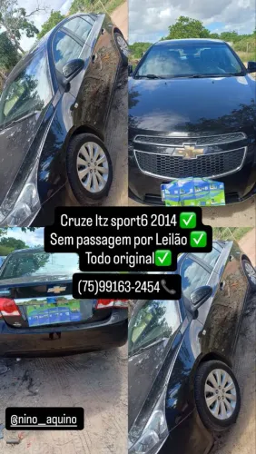 Chevrolet Cruze LTZ 1.8 16V Flexpower 4P Aut. 2014