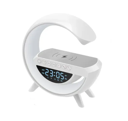 Luminária com RGB Com Caixa de som e Bluetooth