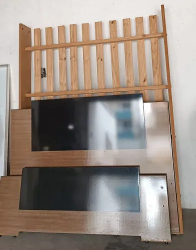 Cama de Casal e Quadro 