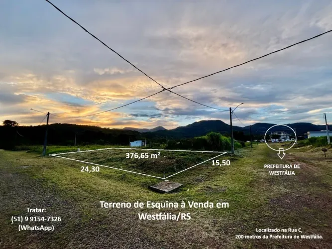 Terreno de  Esquina