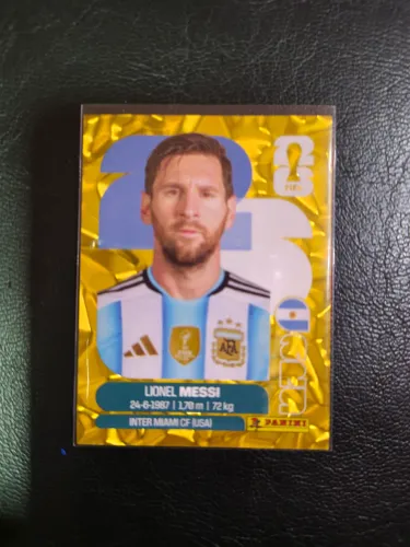 Gold crumple Lionel Messi
