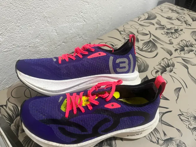 Tênis Olympikus Corre Grafeno 3 Roxo - Usado 1x - Seminovo
