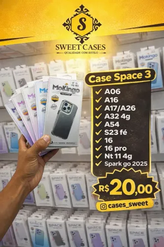 Case Capa Capinha Space 3