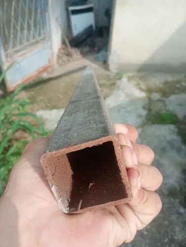 4 cantoneiras e 1 tubo Ferro Quadrado BARATO P/ DESOCUPAR ESPAÇO