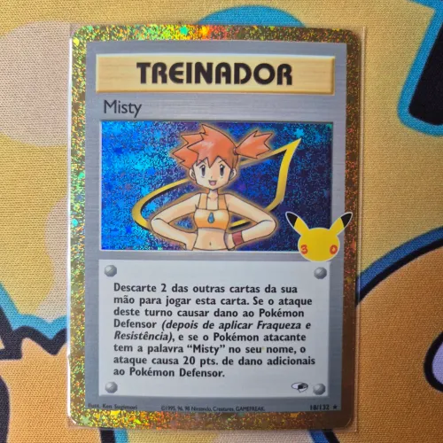 Cartas pokémon - Misty 30 anos 