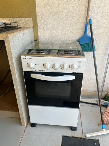 Fogão Esmaltec Veneza Super 4 Bocas - Forno e Bocas Funcionando Perfeitamente