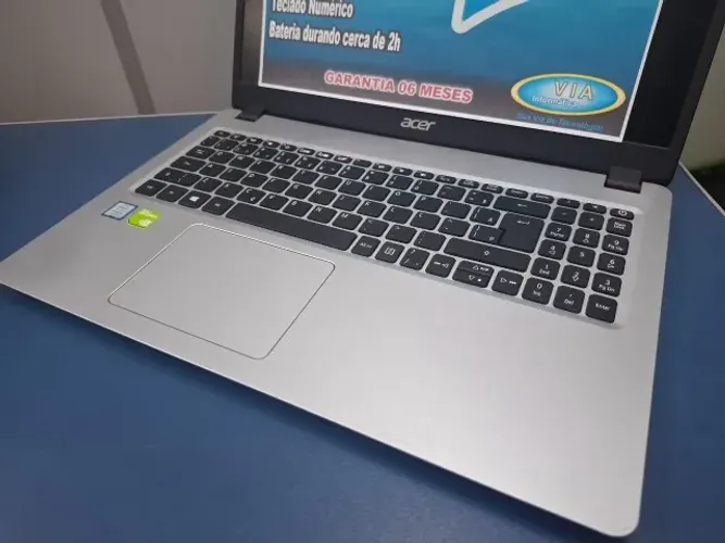 Notebook ACER GAMER - Core i5 - 8ª Ger - Placa de Vídeo | 480GB SSD | - 16GB Mem. - 6meses