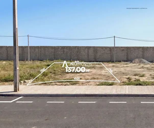Terreno no Sítio Cercado 137m² | Alô Imóveis Curitiba