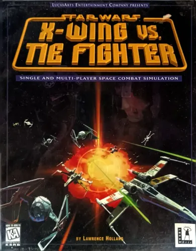 cd de jogo x - wing vs tie fighter space combat simulation lacrado de fabrica 24cx