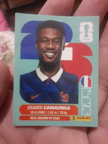 Figurinha Copa 2026 com erro