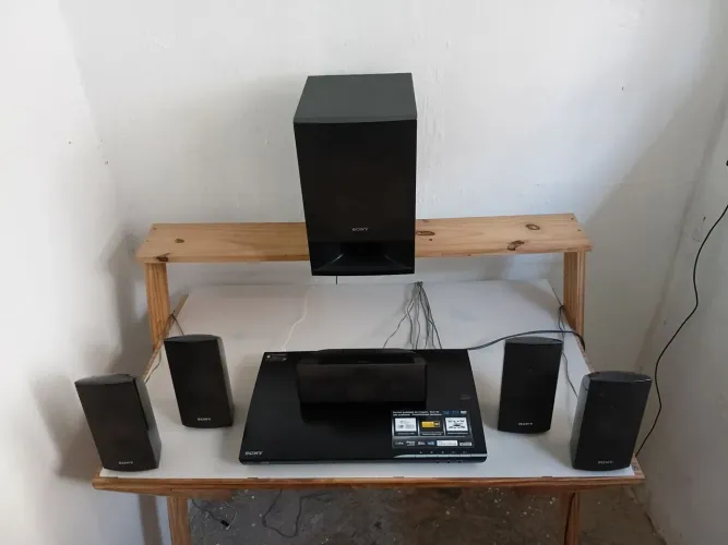 Home teather blu ray 3d sony em perfeito estado