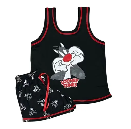 Conjunto Baby Doll Frajola GG