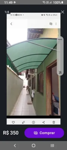 Toldo cobertura