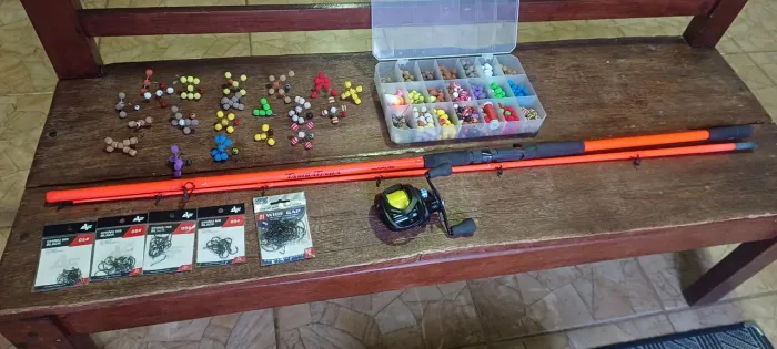 Seu novo kit de pesca completo. ACEITO OFERTA!!!