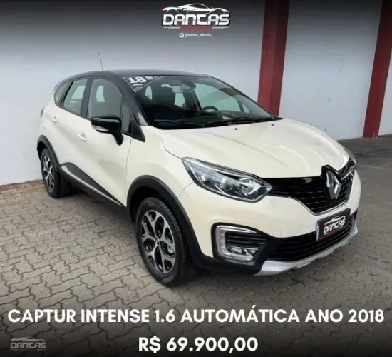 Captur Intense 1.6 16V Flex 5P Aut. 2018
