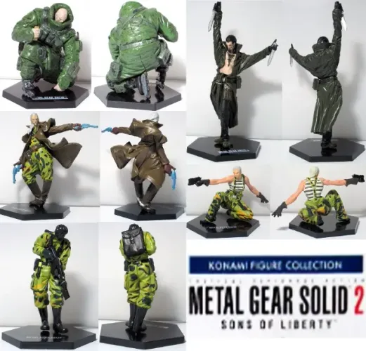 Yamato Konami Metal Gear Solid 2 Substance Figure Statue.