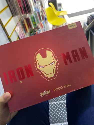 POCO X7 Iron Man Edition Avengers 512GB 16 Gb - Edição Rara e Colecionável