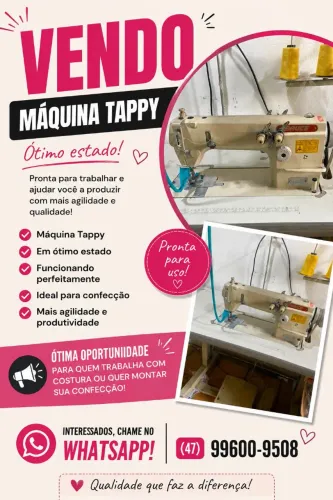 Vendo máquina tapy