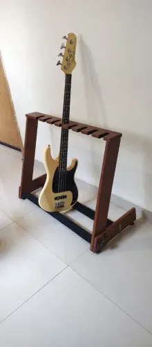 SUPORTE P/ CONTRABAIXO E GUITARRA