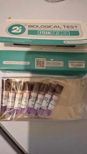 Mini-Incubadora 2i + 8 indicadores Biológicos Stean
