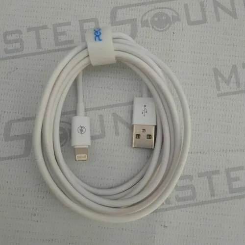 Cabo USB,  ponta lightning. Com 2 metros. Novo.