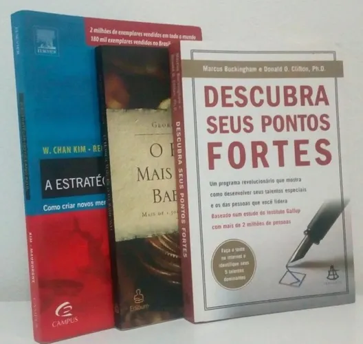 Descubra Seus Pontos Fortes <br><br>A Estrategia Do Oceano Azul<br><br>O homem mais rico da Babilônia