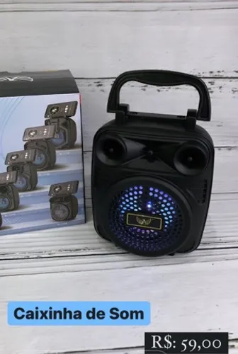 Caixa de Som Bluetooth Alta Qualidade