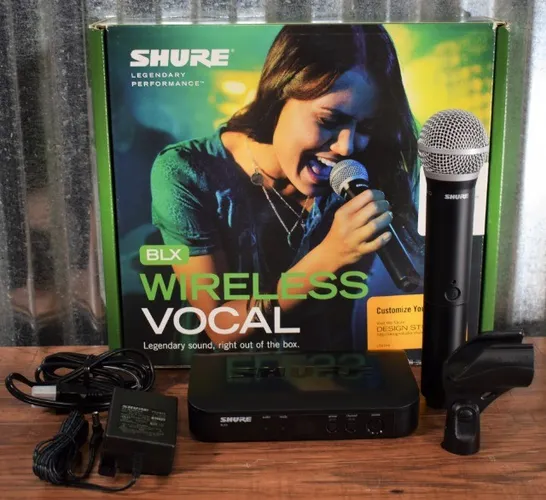 Microfone Shure PG58 BLX Wireless Vocal