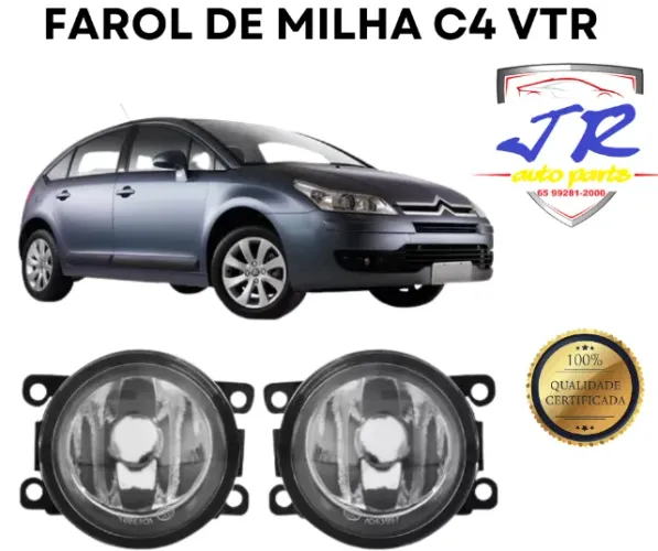Par Farol de milha Citroen C4 Vtr