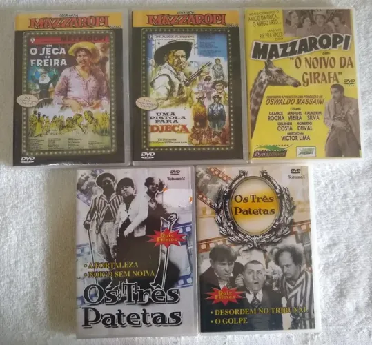 Venda DVDs Mazzaropi.