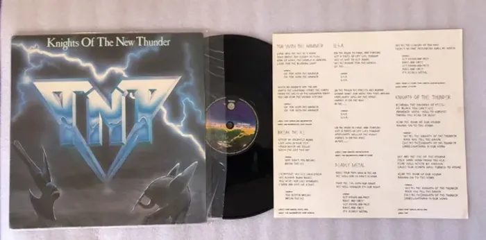 Lp Vinil TNT - Knights Of The New Thunder