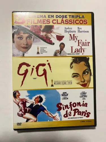 DVD 3 Filmes Clássicos ( Lacrado) Original