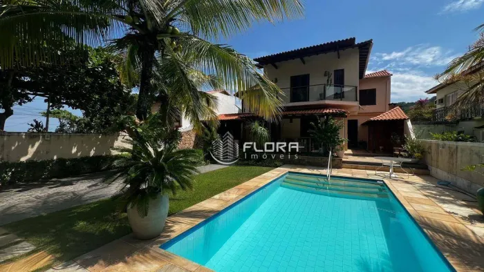 Casa com 5 dormitórios à venda, 400 m² por R$ 4.200.000,00 - Itacoatiara - Niterói/RJ
