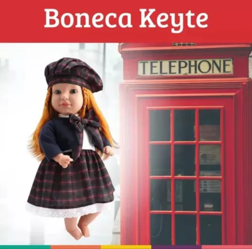 Boneca Keyte - Linda e Charmosa