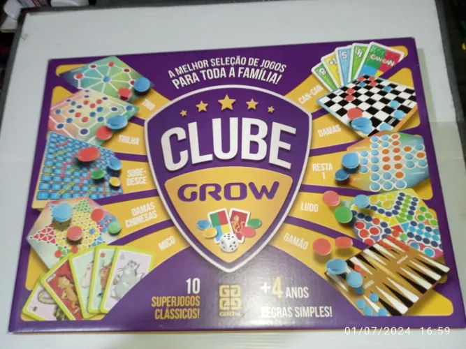 Jogo Clube Grow, 19 super jogos classicos